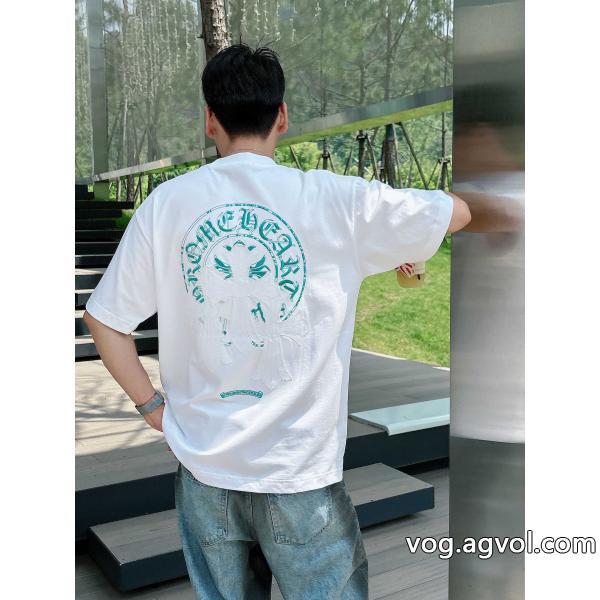 最前線2026のトレンドCHROME HEARTS半袖Tシャツ偽物 ブランド 激安