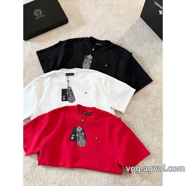 CHROME HEARTS上品な印象に格上げ可愛い完売確実  大人気偽物 通販 半袖Tシャツ