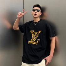 コピー ブランド 優良注目夏新作新作オシャレ半袖TシャツLOUIS VUITTON