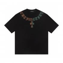 贅沢な逸品個性的な2026のコーディネートコピー ブランドCHROME HEARTS半袖Tシャツ