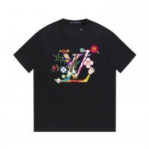 偽物 通販 2026最新作　完売必至欲しい可愛く新鮮LOUIS VUITTON半袖Tシャツ