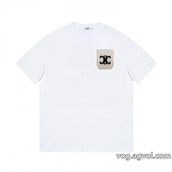 2026人気新作が登場お買い得セリーヌブランド 偽物 通販半袖Tシャツ