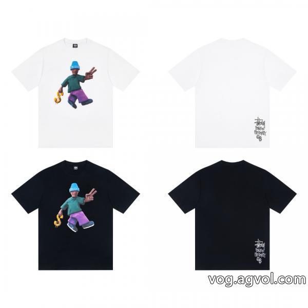 ステューシー半袖Tシャツブランド 偽物 通販大注目今季のベスト新作