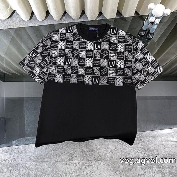 激安 ブランド 通販ルイ ヴィトン2026最新作大人っぽい半袖Tシャツ