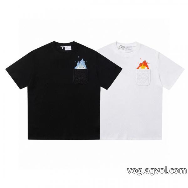 ロエベ半袖Tシャツ偽 ブランド 販売早い者勝ち大変大人気2026