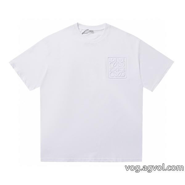 これは欲しい23SS洗練デザインLOEWE半袖Tシャツ通販 ブランド