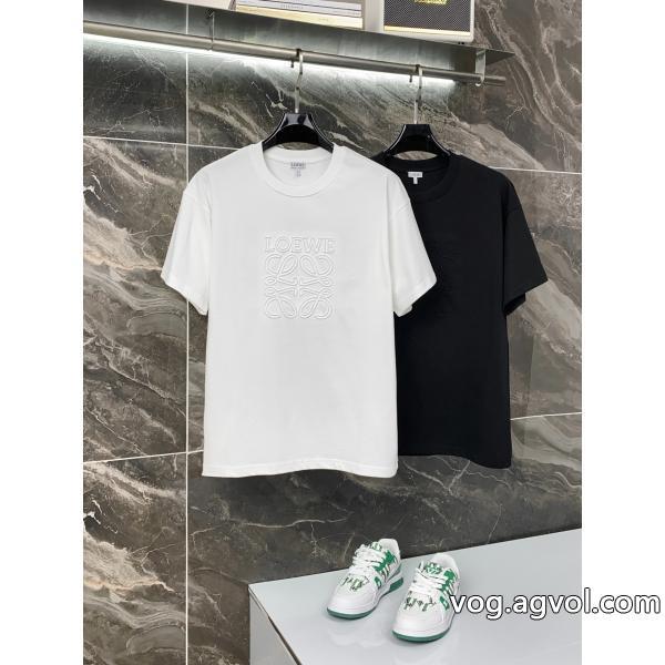 LOEWE半袖Tシャツ芸能人愛用ブランド機能面抜群コピー 通販