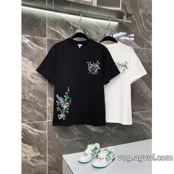 ロエベ夏に爆発的な人気海外直送半袖Tシャツコピー ブランド 優良