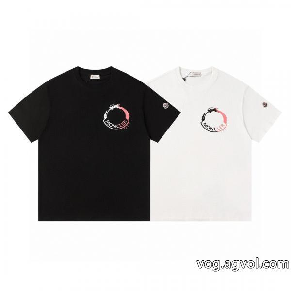 半袖Tシャツ偽 ブランド MONCLER周りの視線を圧倒する新作高級感漂う
