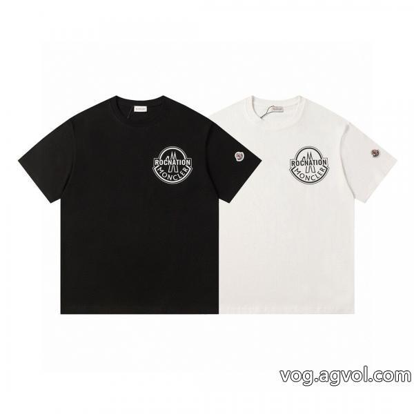 半袖Tシャツ芸能人愛用ブランド夏の最旬スタイルを楽しい偽物 ブランド 激安MONCLER