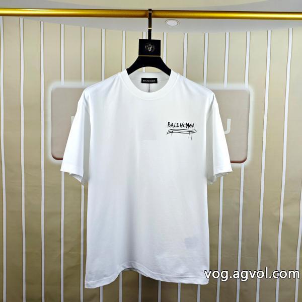 偽物 ブランド 販売お手軽な価格気分が上がるbalenciaga半袖Tシャツ
