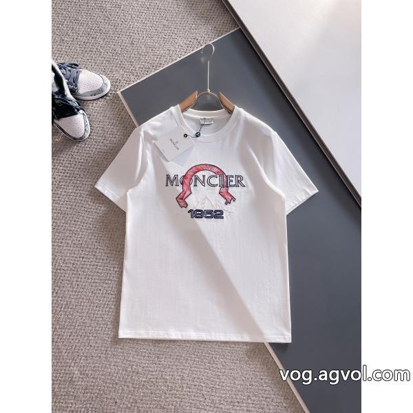 23SS海外直営お洒落な印象に半袖Tシャツ偽 ブランド 通販MONCLER