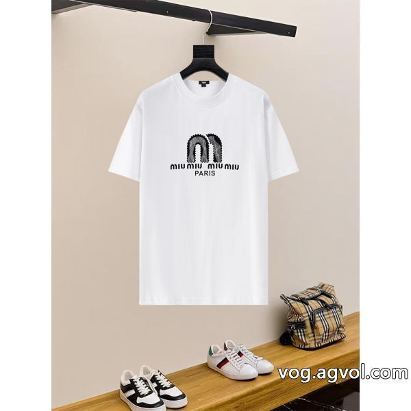 偽物 ブランド大絶賛爆発的な人気MIUMIU半袖Tシャツ