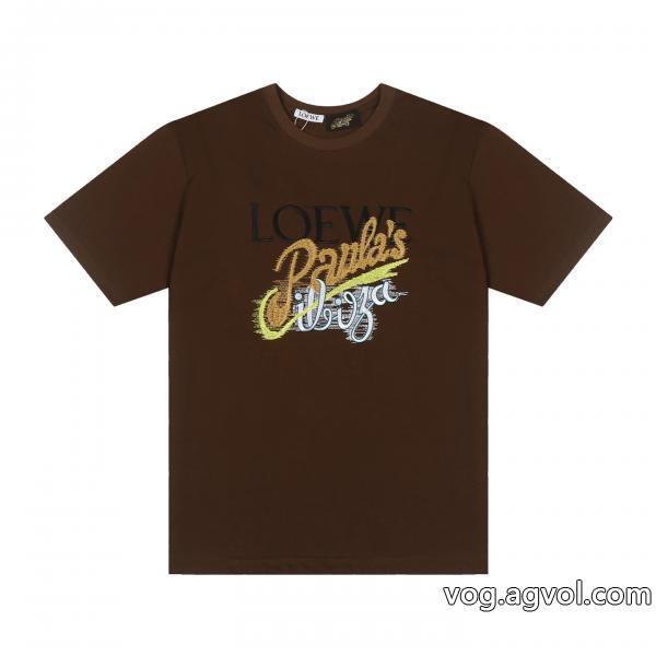 コピー ブランド 販売半袖Tシャツ必需品限定生産品ロエベ