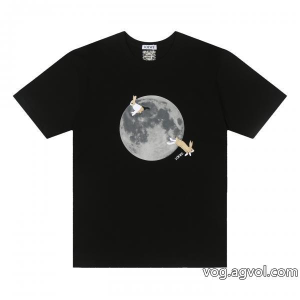 ブランド 通販 激安半袖Tシャツサラサラの着心地今季話題の一級品ロエベ