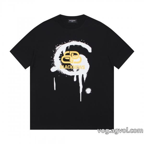balenciaga先取り2026限定新作高級感も漂い半袖Tシャツ偽 ブランド 販売