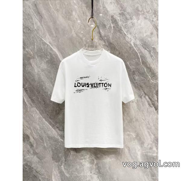半袖Tシャツ清涼感大人な印象が溢れ出るルイ ヴィトンコピー 商品 通販