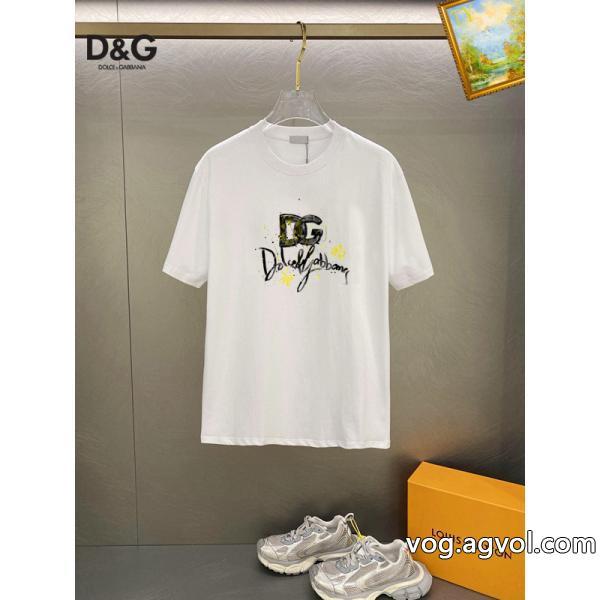 Dolce&Gabbana偽物 ブランド ショップ半袖Tシャツ着回し力抜群大人気柔らかな着心地