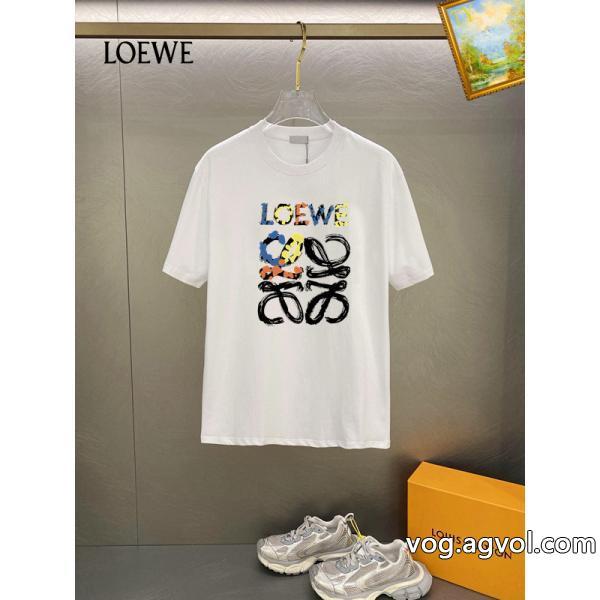 LOEWE安定感があり軽やかな印象コピー 品 販売半袖Tシャツ