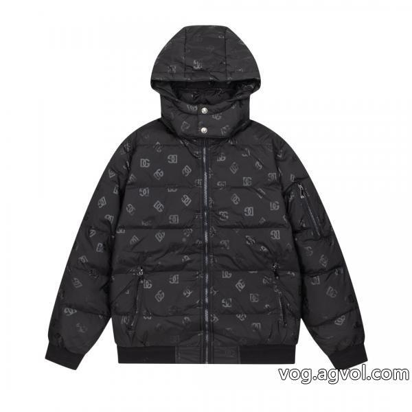 ダウンジャケットDolce&Gabbanaブランド コピー 着払い日本完売甘過ぎず大人な印象に