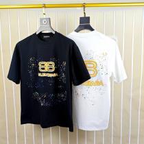 バレンシアガコピー 商品 ブランド2026の流行りの新品大人の色味半袖Tシャツ
