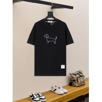 今季は色を使った注目新品SS23限定版激安 通販 ブランドTHOM BROWNE半袖Tシャツ