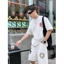 抜け感のある夏着物圧倒的な人気半袖TシャツCHROME HEARTSブランド 激安 