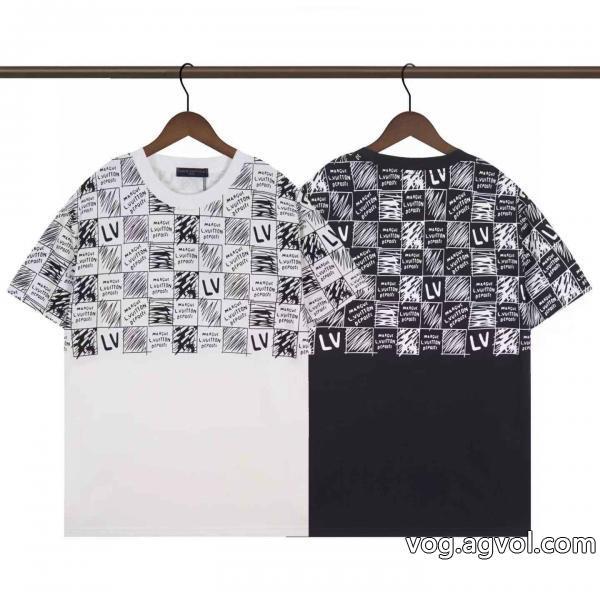 コピー ブランド 優良LOUIS VUITTON新作限定早い者勝ち夏限定半袖Tシャツ