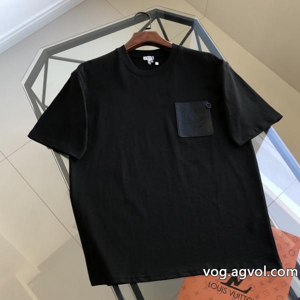 LOEWEブランド 偽物 通販半袖Tシャツ2026夏色っぽさ少量入荷☆限定モデル