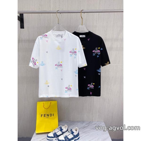 偽物 ブランドVIVIENNE WESTWOOD半袖Tシャツ芸能人愛用ブランド流行の最前線