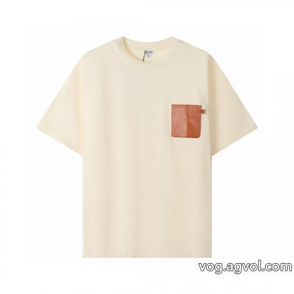 激安 ブランド 通販トレンドの最先端にカッコカワイイLOEWE半袖Tシャツ