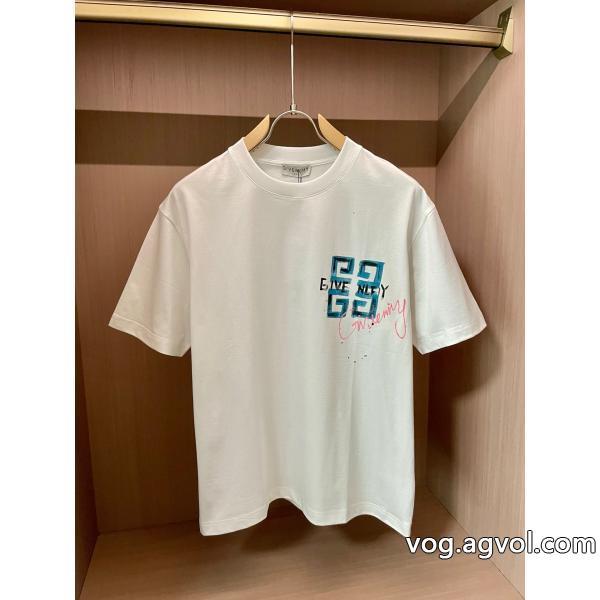 モード感の高い2026のスタイル早い者勝ちブランド 偽物 通販半袖Tシャツジバンシー