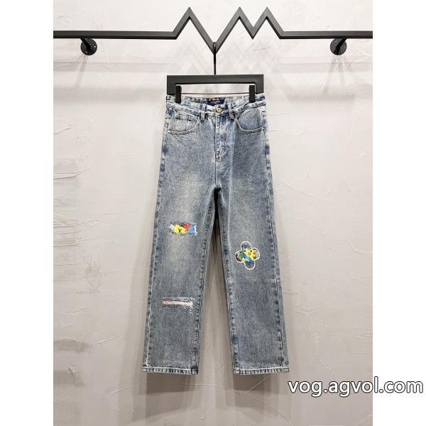 スーパー コピー 販売魅力的な新作北欧ブランドLOUIS VUITTONジーンズ
