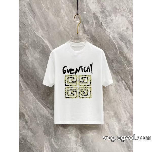激安 通販 専門嬉しいポイント海外セレブが注目アイテム半袖TシャツGIVENCHY