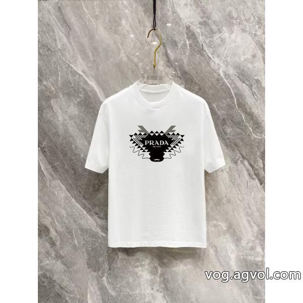 プラダ半袖Tシャツブランド スーパー コピー 通販2026人気新作が登場毎年爆発的人気