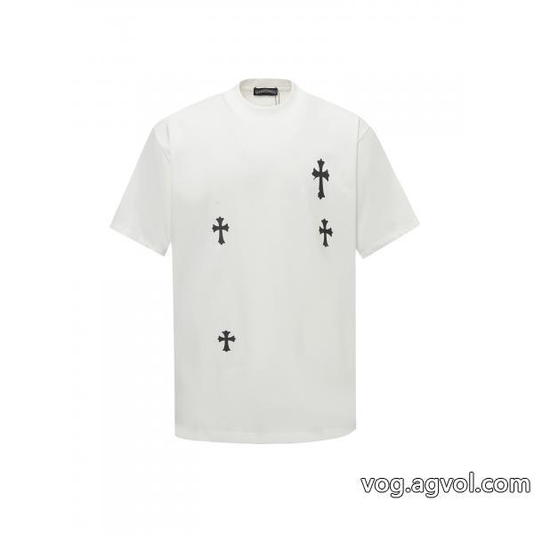 トレンドスタイル2026最新作偽物 ブランド 激安クロムハーツ半袖Tシャツ