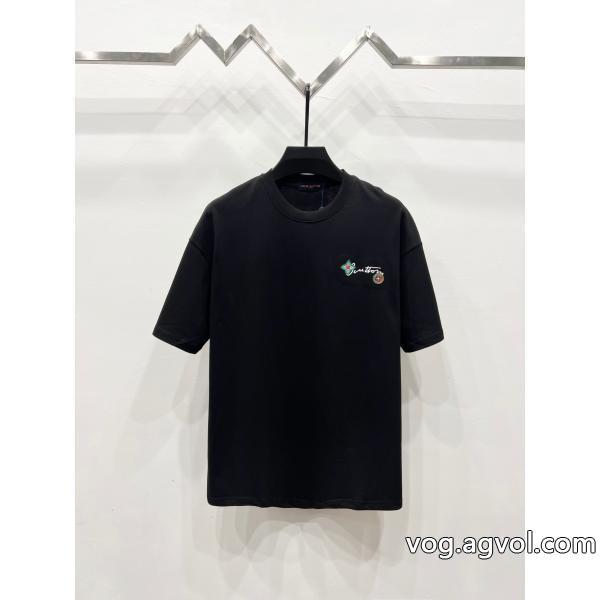ブランド コピー 販売 LOUIS VUITTON高級感あるスタイル2026最新作　完売必至半袖Tシャツ