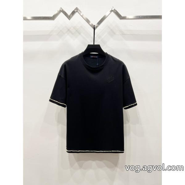 偽物 ブランド半袖Tシャツルイ ヴィトン今年の夏は着こなしサラサラの着心地