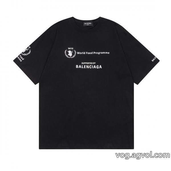 半袖Tシャツbalenciaga注目夏新作上品な印象に格上げ偽物 ブランド