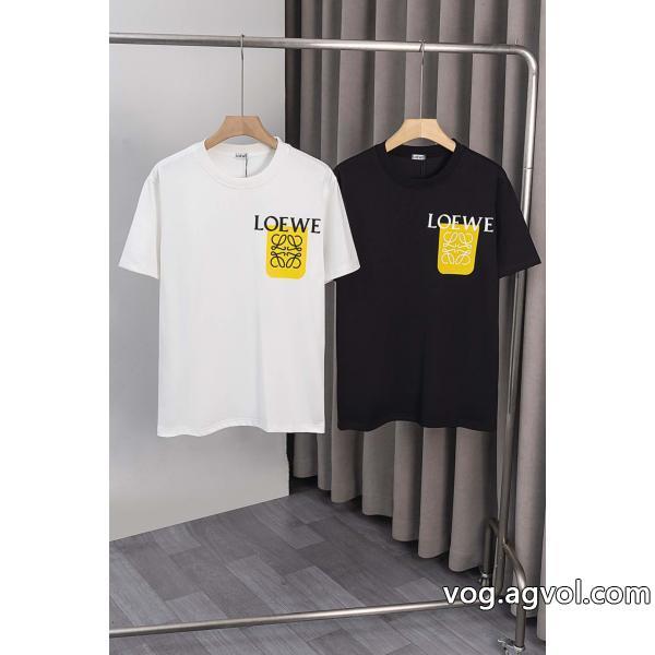 在庫数限定夏大人気のアイテムブランド 品 激安 通販半袖Tシャツロエベ
