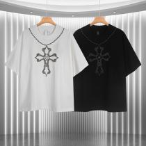 半袖TシャツCHROME HEARTSコピー 品 ブランド大人の色味クール印象