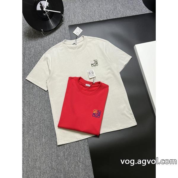 LOEWE半袖Tシャツ大人の色気を印象に王道コンビスーパー コピー ブランド
