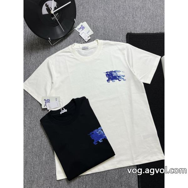 BURBERRYブランド フェイク限定生産品今季大人気のデザイン半袖Tシャツ