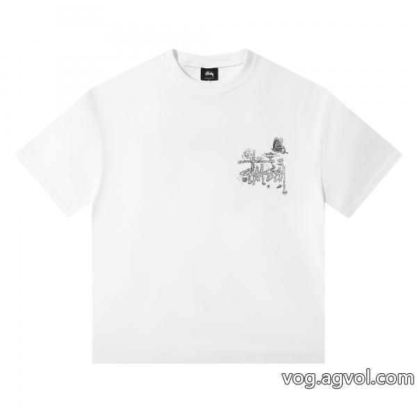 スーパー コピー 安心STUSSY最大の魅力上品で優しい雰囲気に半袖Tシャツ