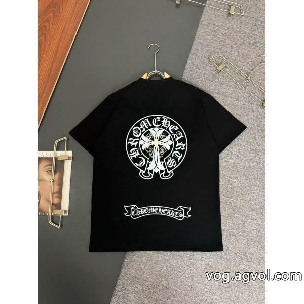 ブランド コピー 通販半袖TシャツCHROME HEARTS着回し力抜群大人気ファッションの最先端！