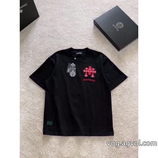 ブランド 通販 激安CHROME HEARTS半袖Tシャツ夏に爆発的な人気絶対欲しい手に入る