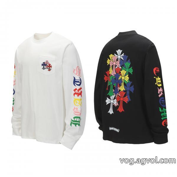 抜群の人気を集め毎年大人気商品コピー 品 ブランド長袖TシャツCHROME HEARTS