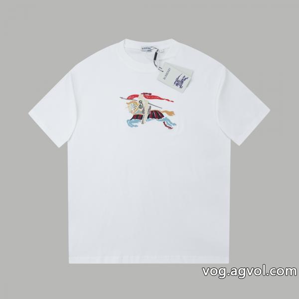 半袖Tシャツクラシカルな雰囲気より格上げしてBURBERRYブランド 激安