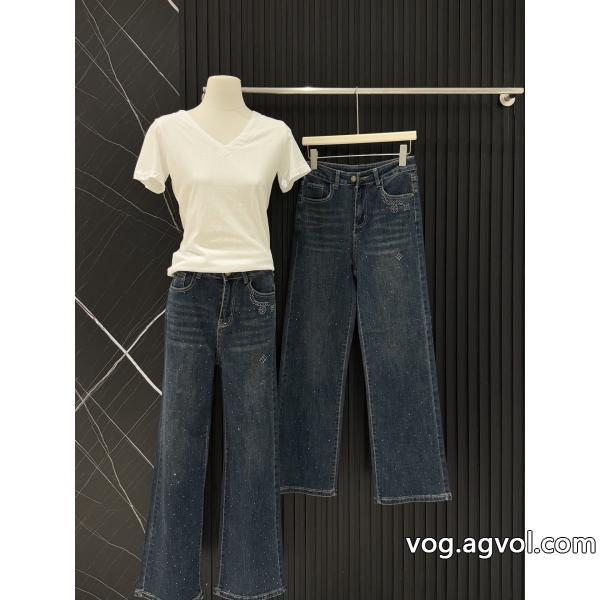 通販 ブランドLOUIS VUITTON王道コンビ即完売ジーンズ