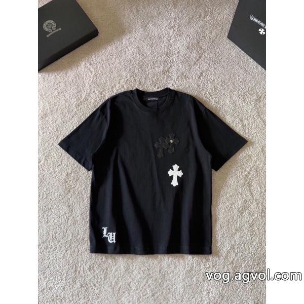 コピー ブランドCHROME HEARTS清潔感の高い新品夏に最強アイテム半袖Tシャツ